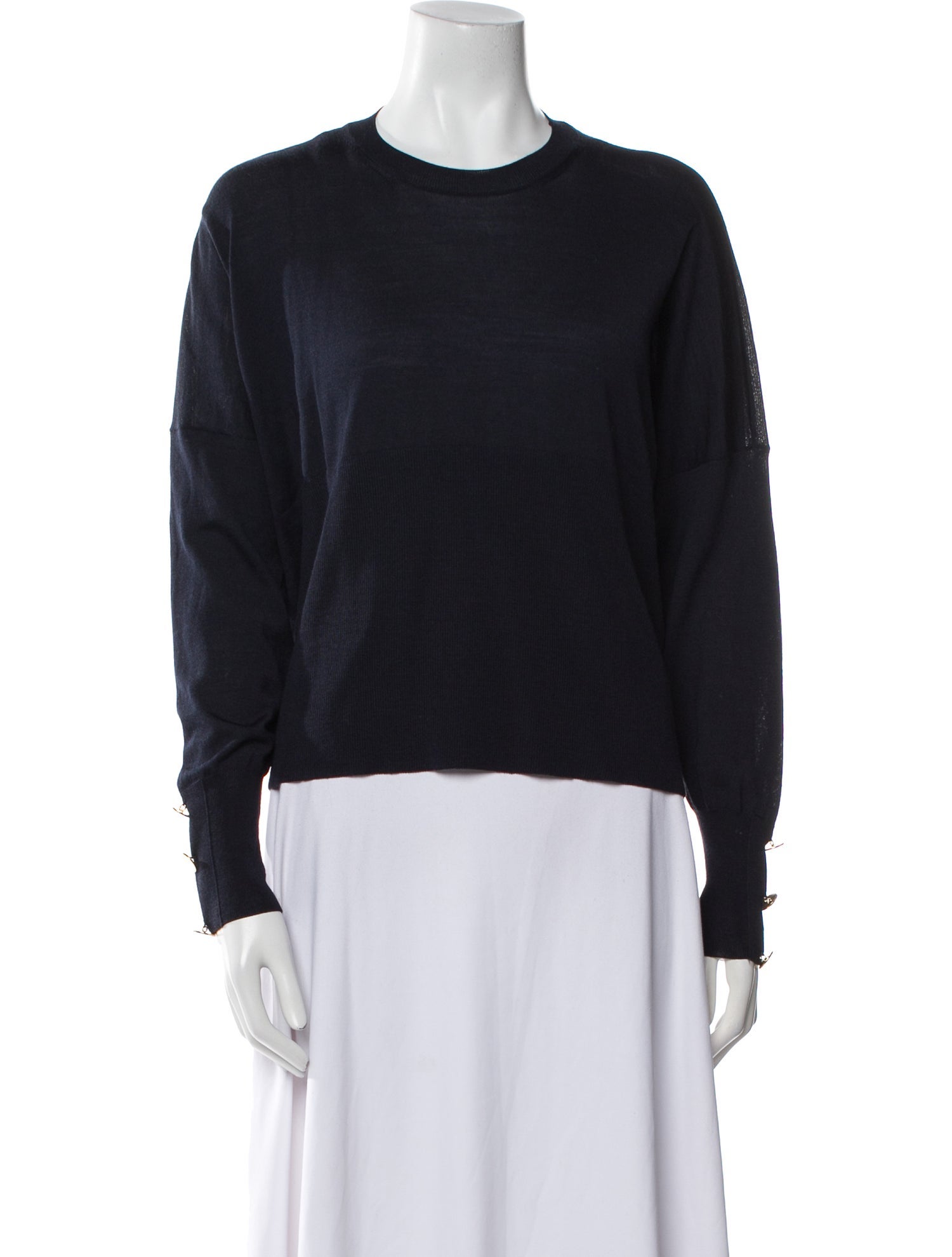 Stella McCartney Virgin Wool Crew Neck Sweater