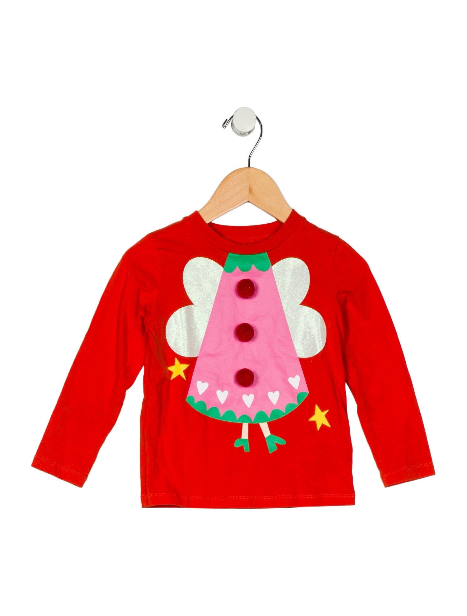 Stella McCartney Toddler Girls' Crew Neck Long Sleeve T-Shirt