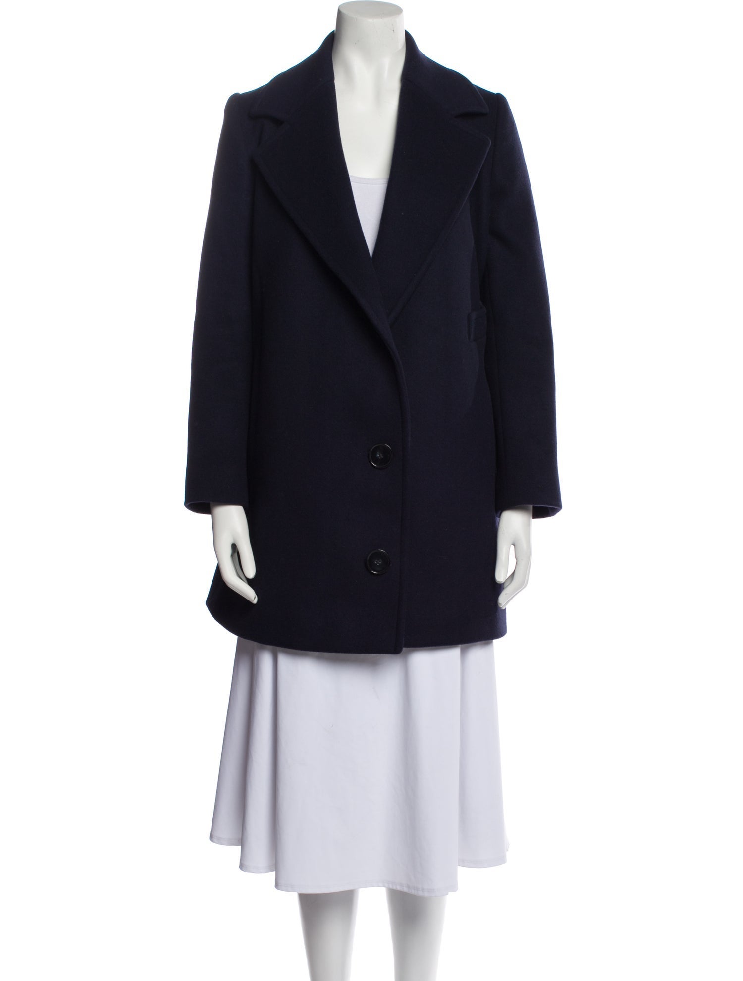 Stella McCartney Wool Peacoat