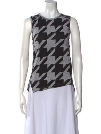 Stella McCartney Printed Crew Neck Top