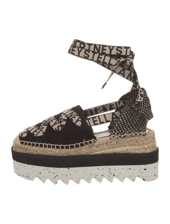 Stella McCartney Canvas Printed Espadrilles