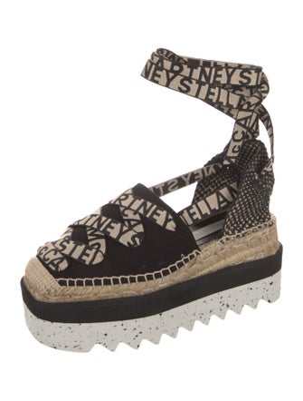Stella McCartney Canvas Printed Espadrilles