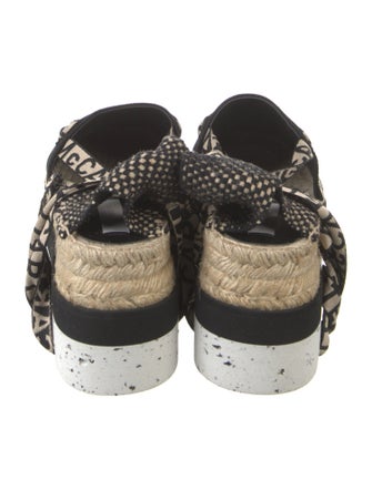 Stella McCartney Canvas Printed Espadrilles