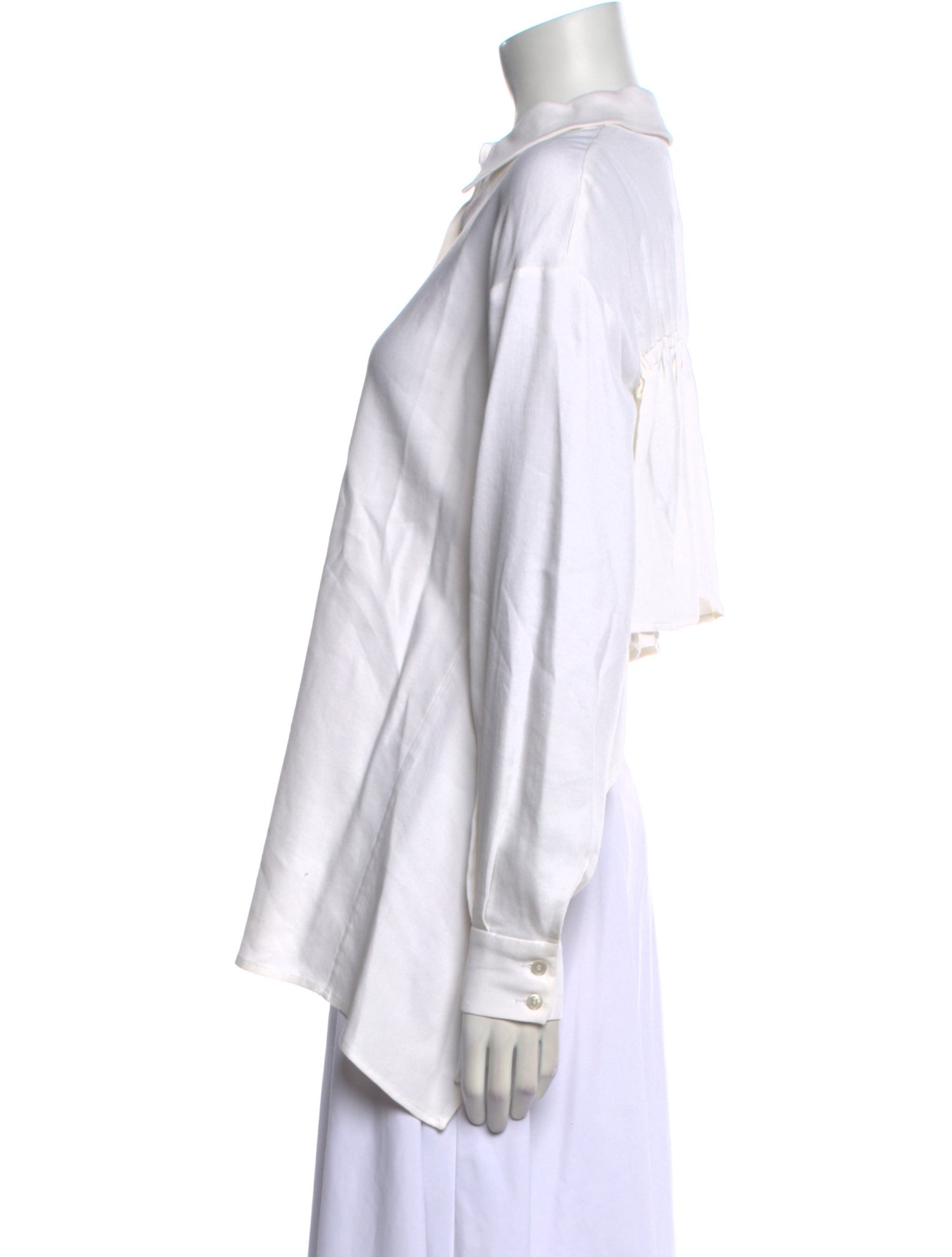 Stella McCartney Long Sleeve Button-Up Top