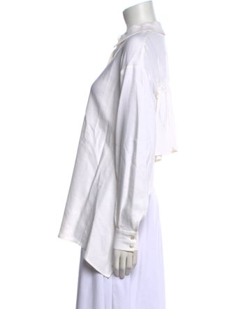 Stella McCartney Long Sleeve Button-Up Top