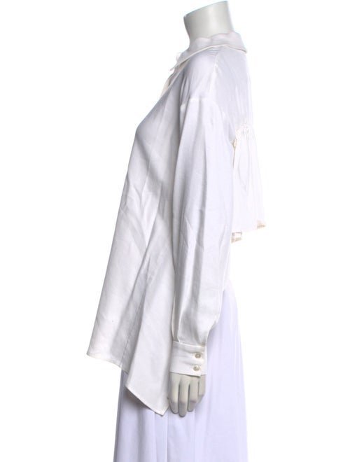 Stella McCartney Long Sleeve Button-Up Top