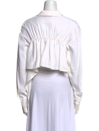 Stella McCartney Long Sleeve Button-Up Top