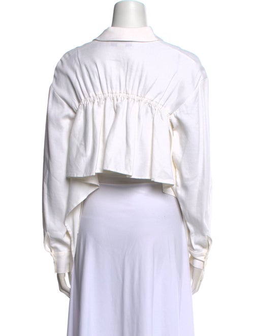 Stella McCartney Long Sleeve Button-Up Top