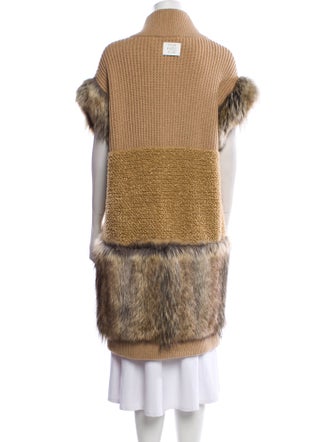 Stella McCartney Virgin Wool Colorblock Pattern Sweater