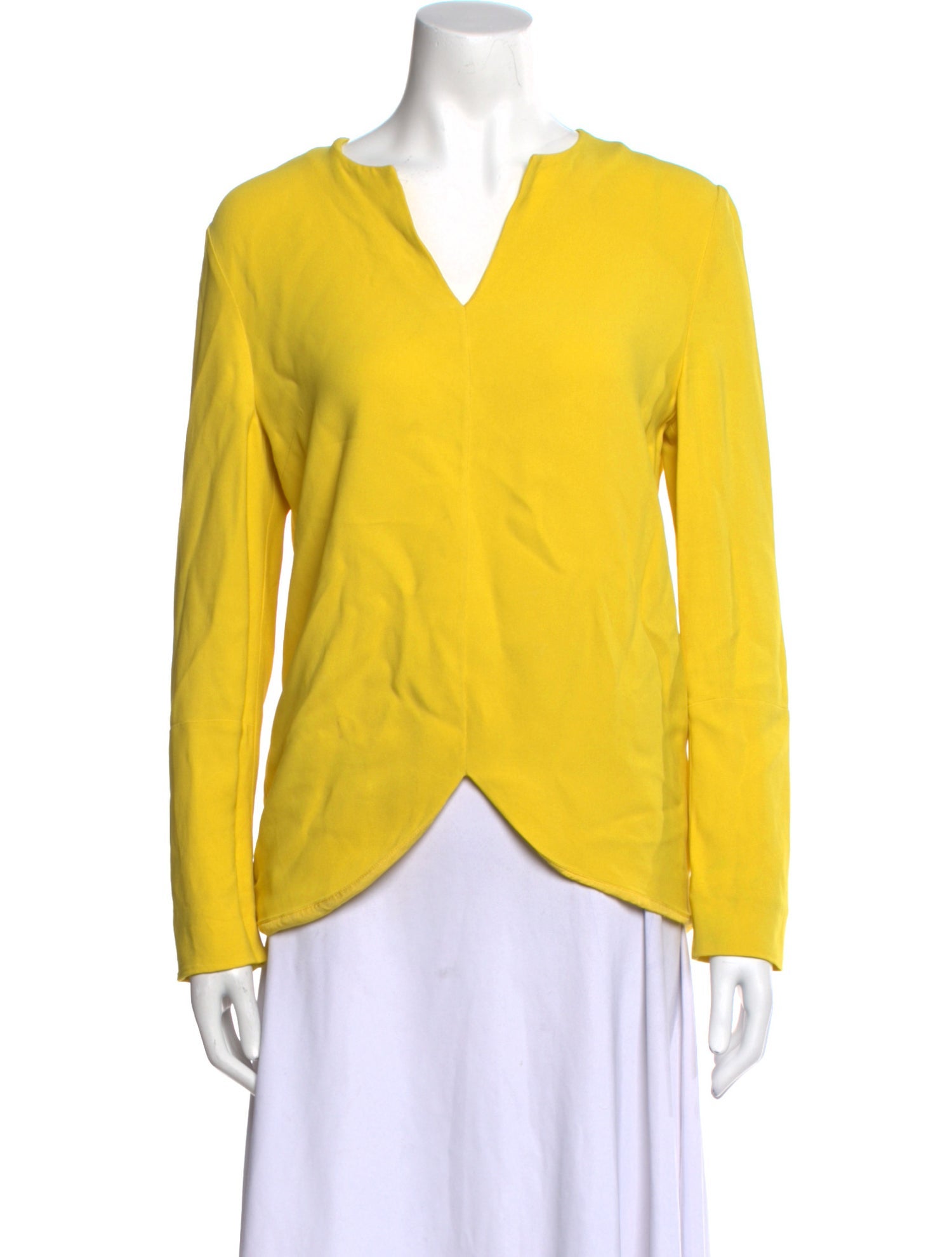 Stella McCartney V-Neck Long Sleeve Blouse