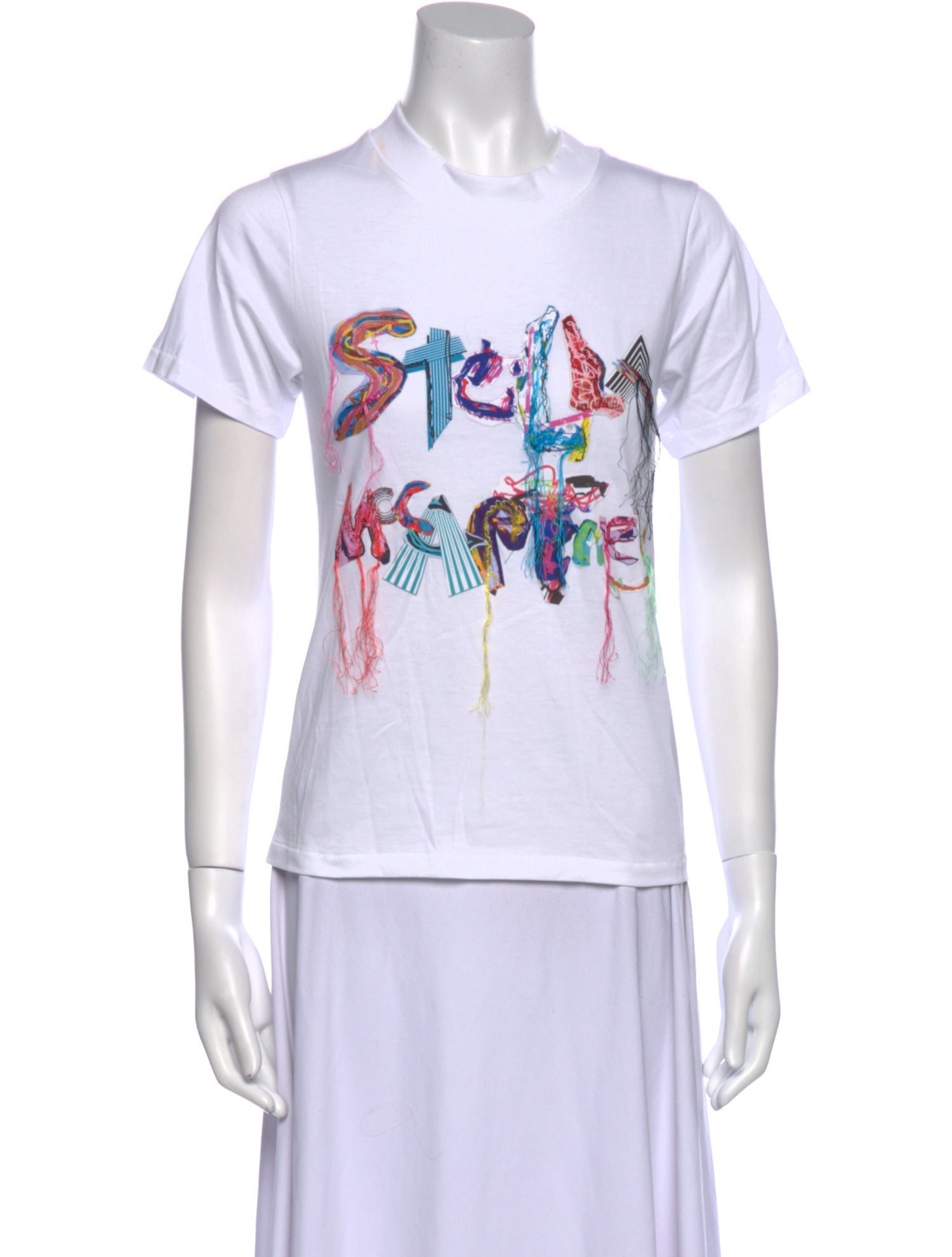 Stella McCartney Graphic Print Crew Neck T-Shirt