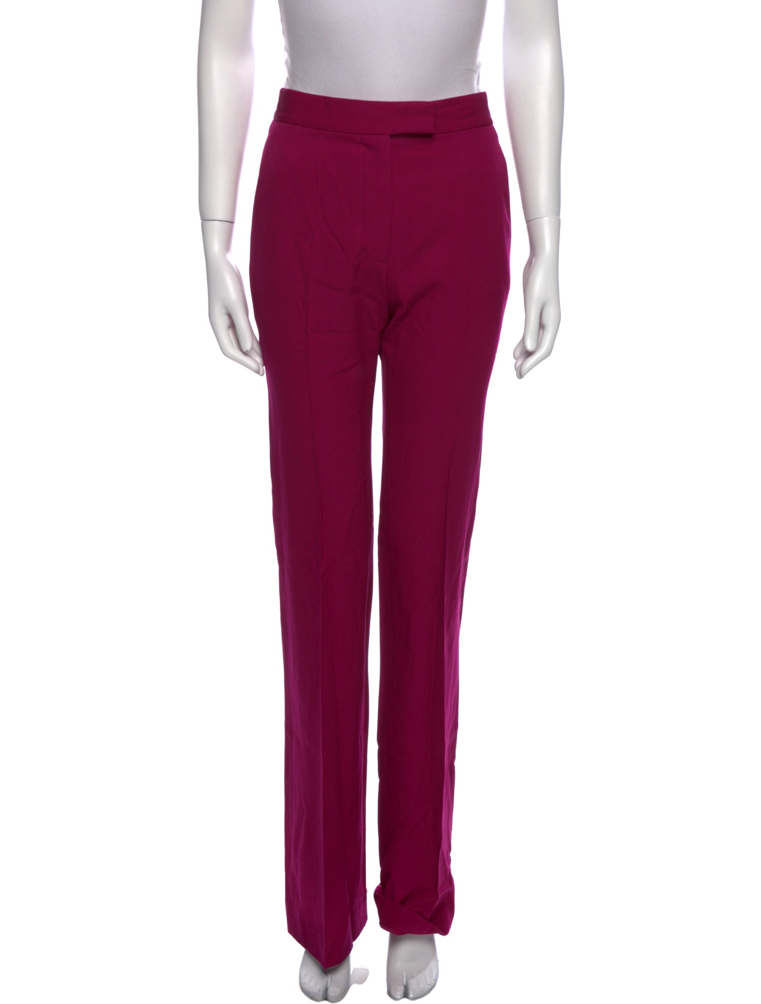 Stella McCartney Wool Straight Leg Pants