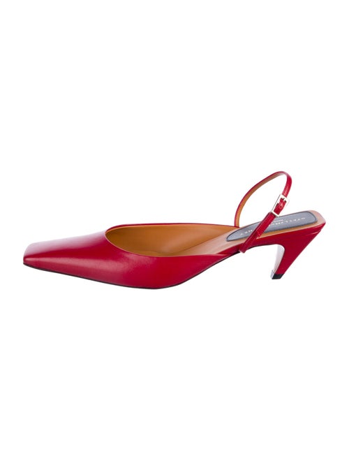 Stella McCartney Leather Slingback Pumps