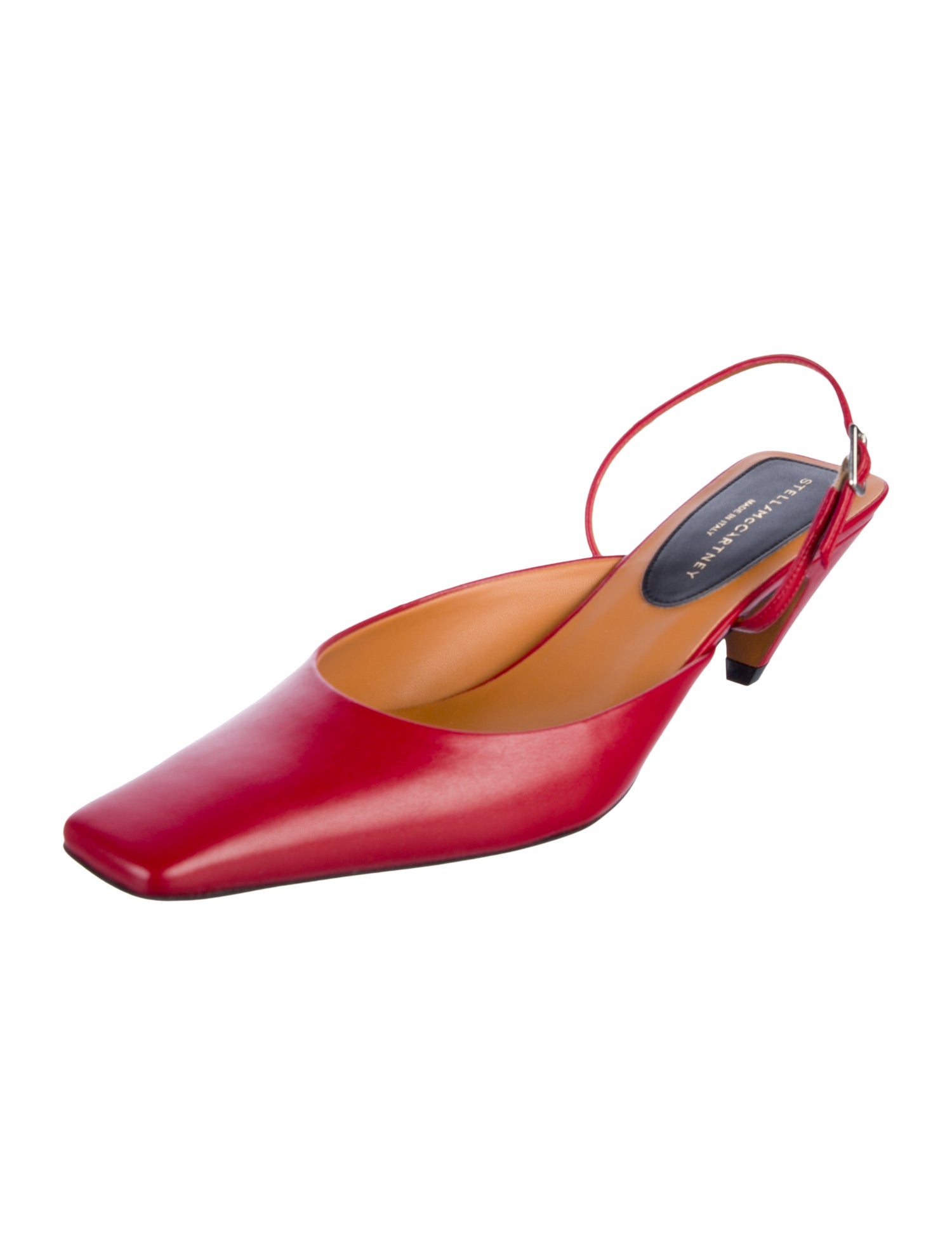 Stella McCartney Leather Slingback Pumps