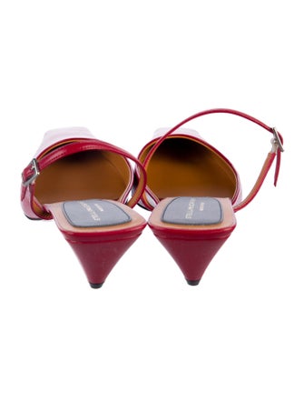 Stella McCartney Leather Slingback Pumps