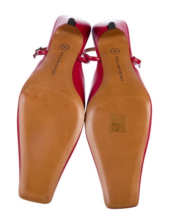 Stella McCartney Leather Slingback Pumps