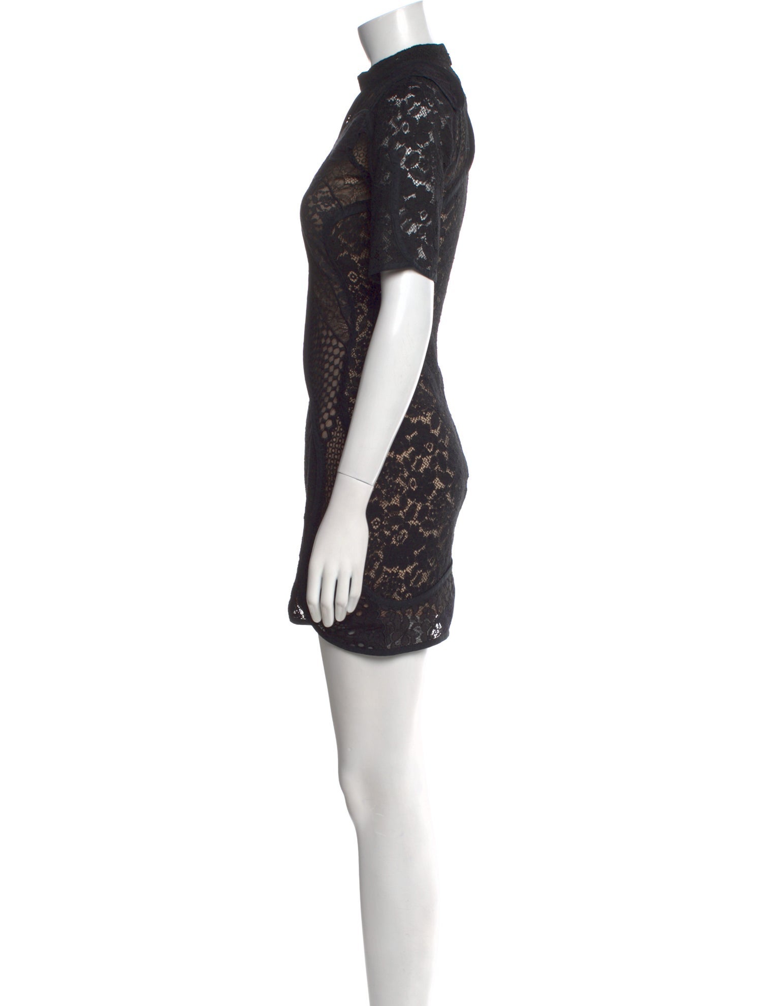 Stella McCartney Lace Pattern Mini Dress