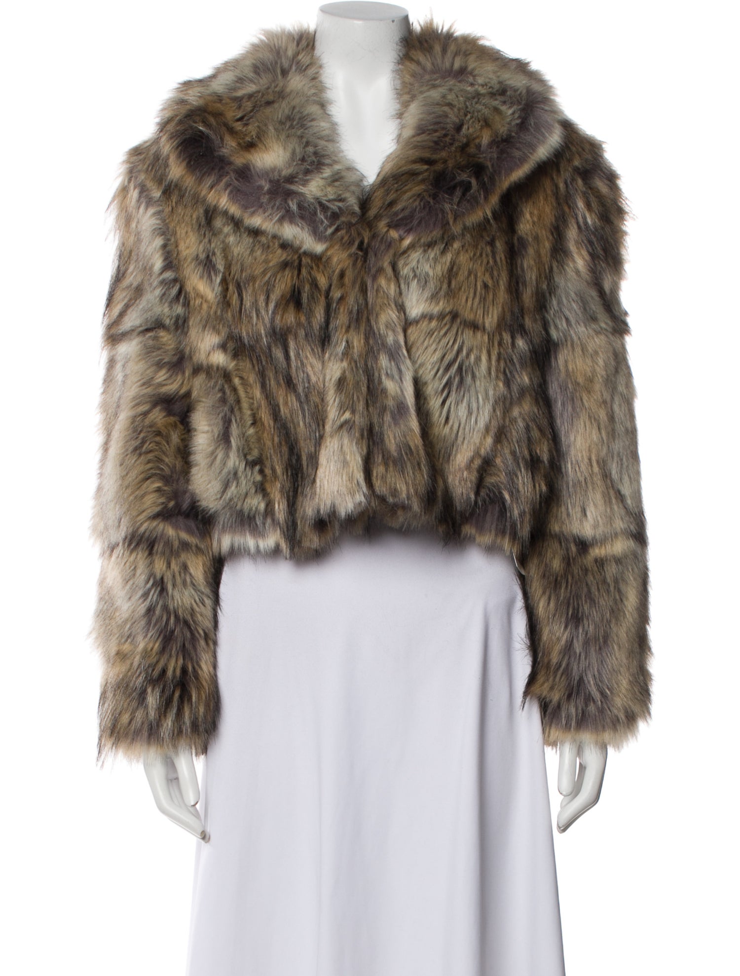 Stella McCartney Faux Fur Faux Fur Jacket