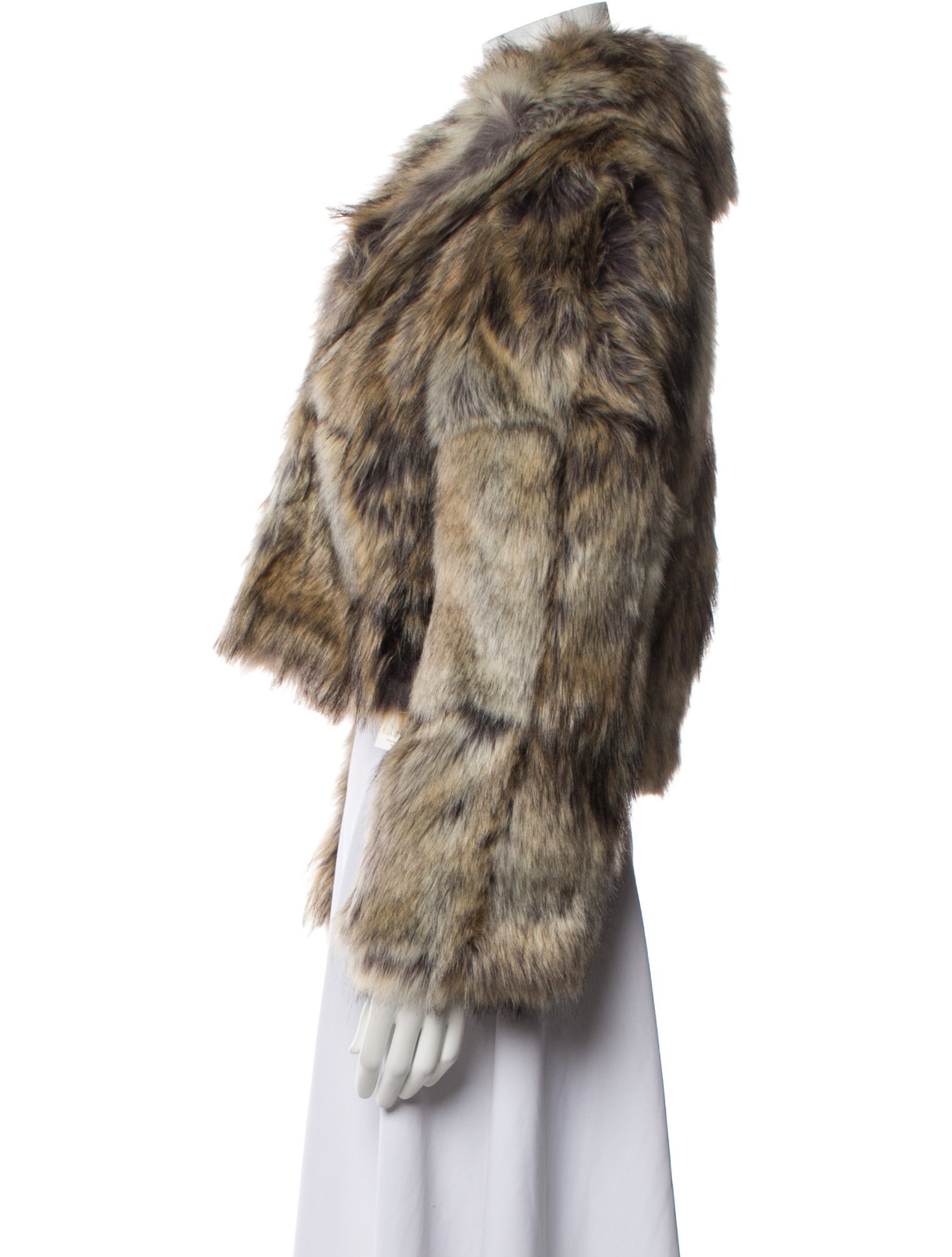 Stella McCartney Faux Fur Faux Fur Jacket