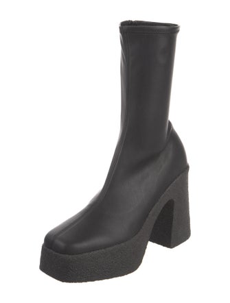 Stella McCartney Leather Sock Boots