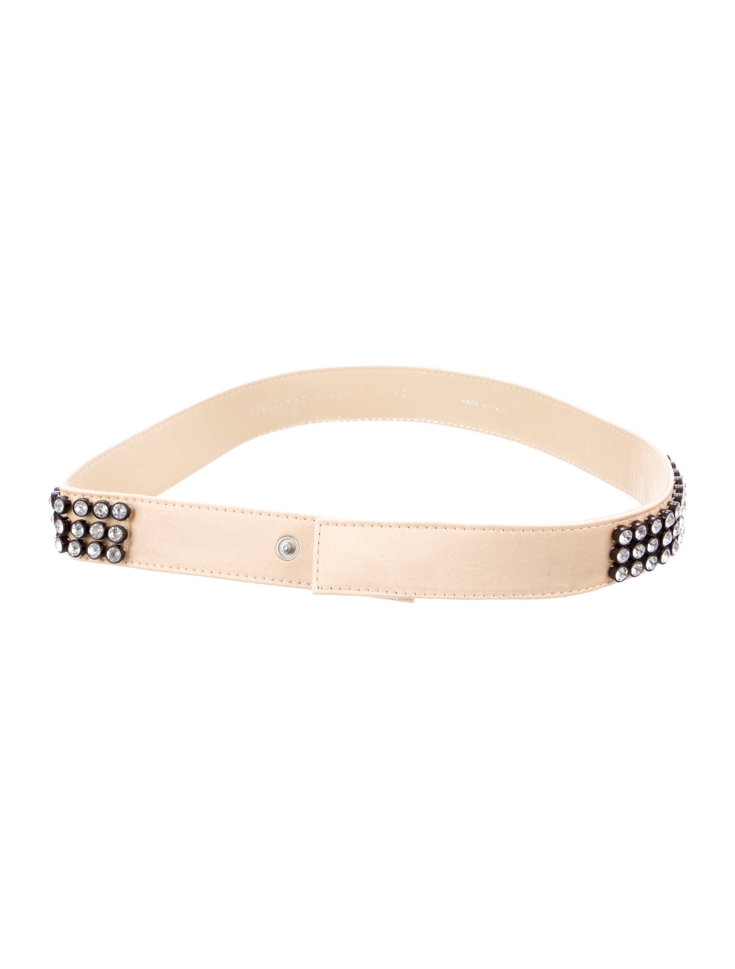 Stella McCartney Nylon Crystal Embellishments Waist Belt