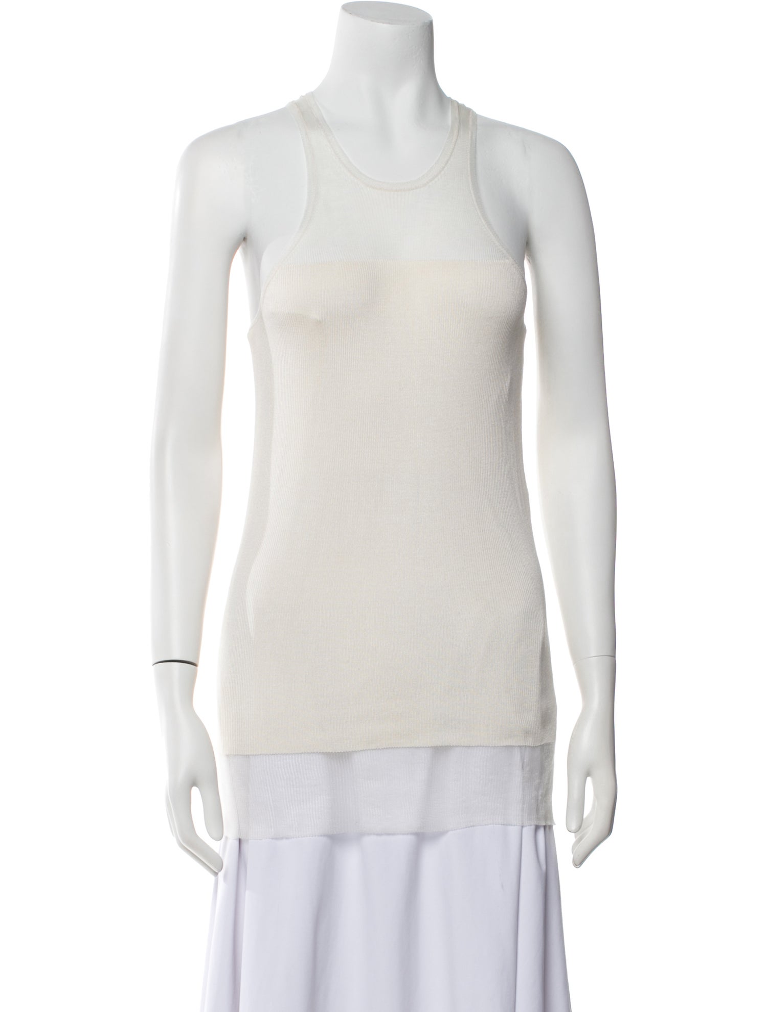 Stella McCartney Silk Scoop Neck Top w/ Tags