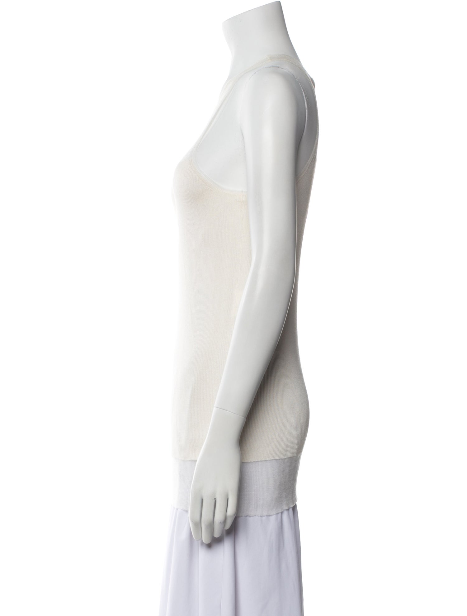 Stella McCartney Silk Scoop Neck Top w/ Tags