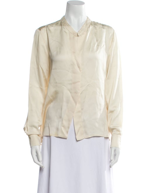 Stella McCartney V-Neck Long Sleeve Blouse