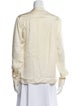 Stella McCartney V-Neck Long Sleeve Blouse
