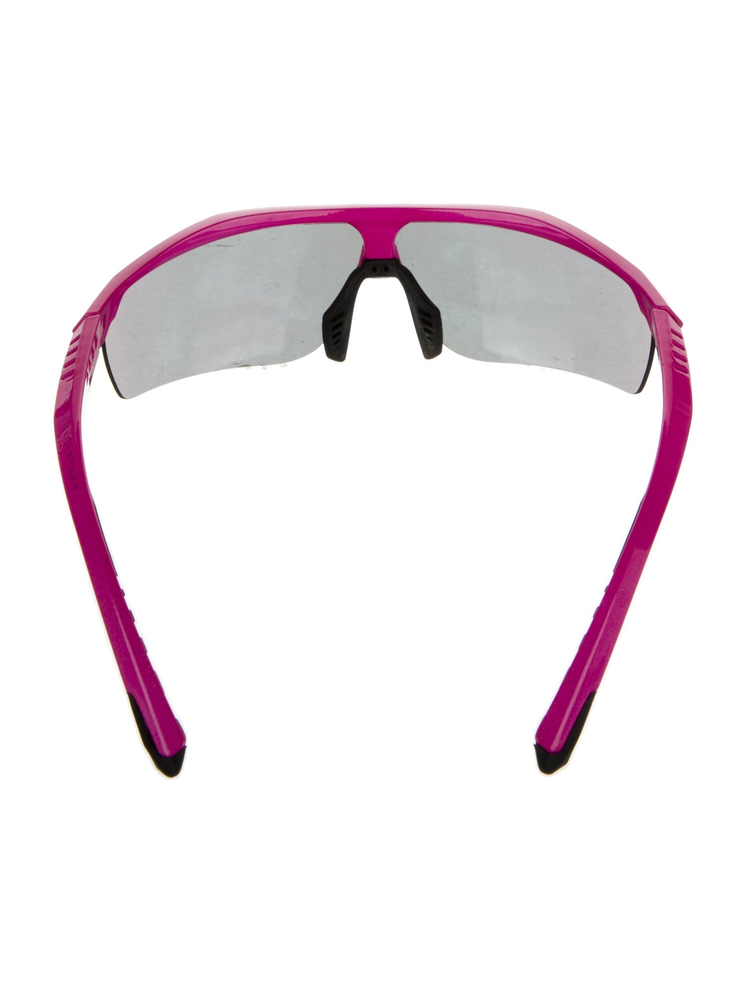 Stella McCartney Shield Mirrored Sunglasses