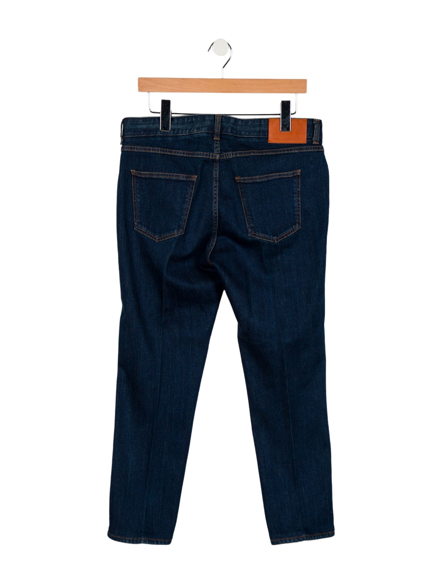 Stella McCartney Mid-Rise Straight Leg Jeans