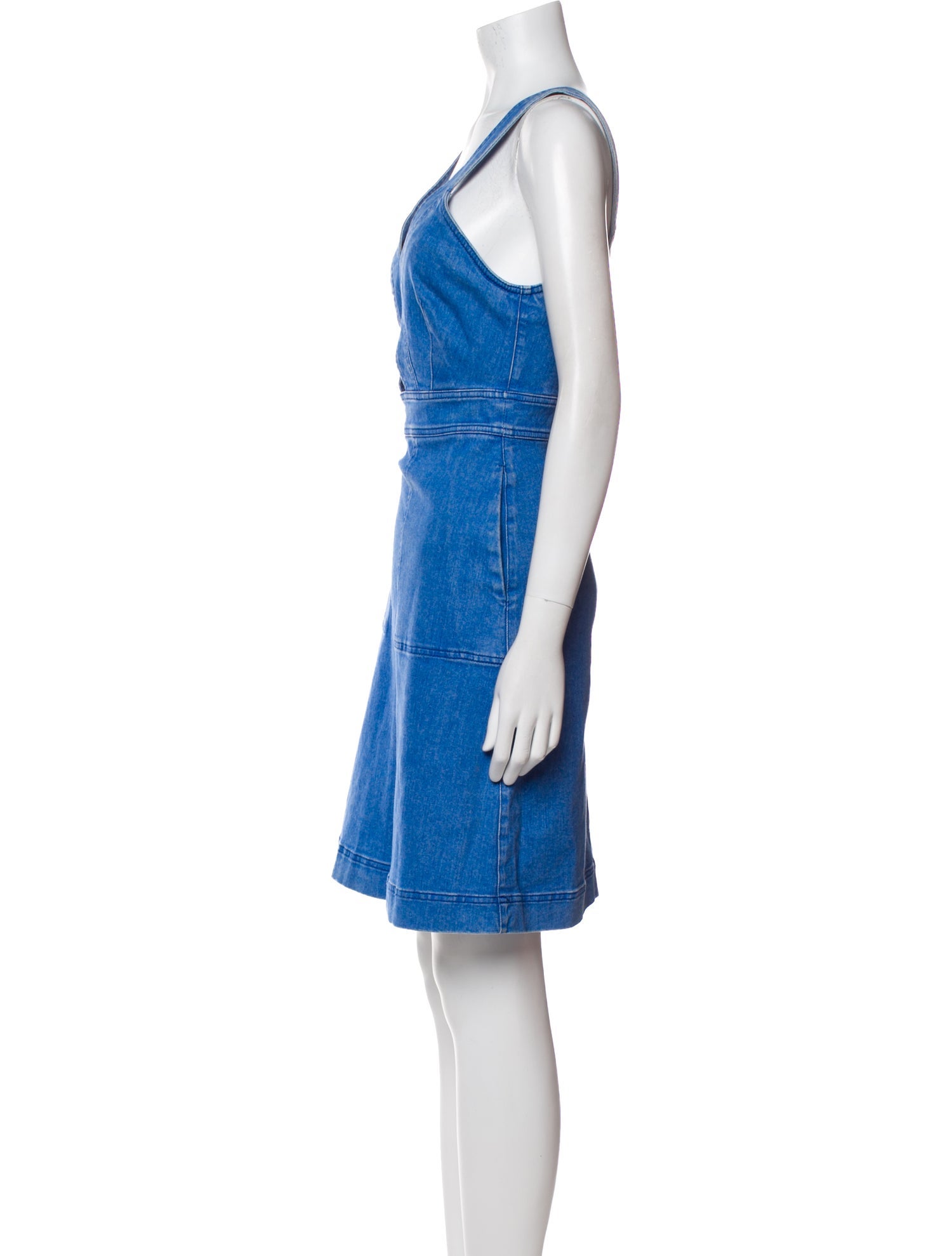 Stella McCartney V-Neck Knee-Length Dress