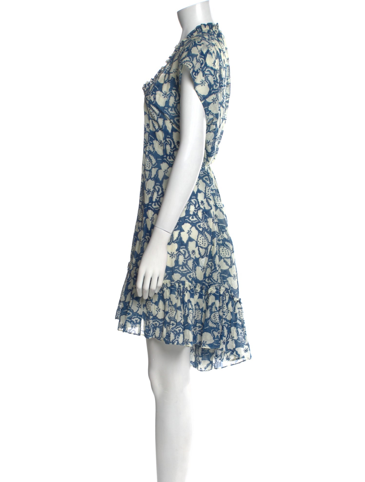 Stella McCartney Floral Print Knee-Length Dress