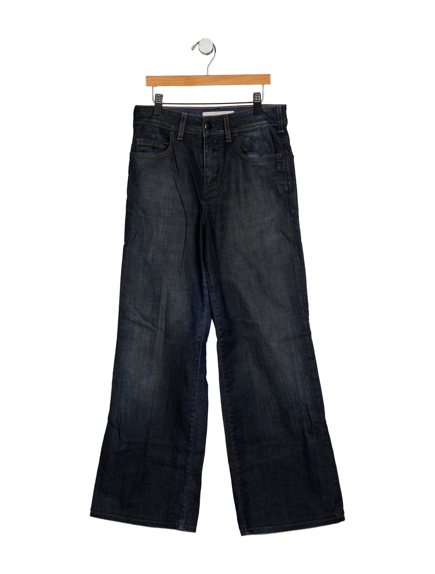 Stella McCartney High-Rise Wide Leg Jeans