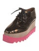 Stella McCartney Patent Leather Printed Oxfords