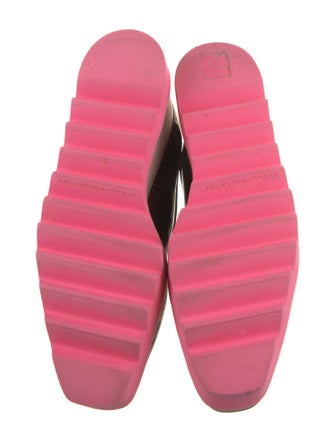 Stella McCartney Patent Leather Printed Oxfords