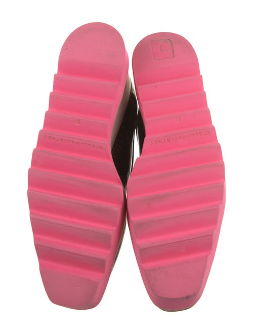 Stella McCartney Patent Leather Printed Oxfords