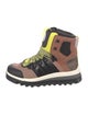 Stella McCartney Colorblock Pattern Hiking Boots