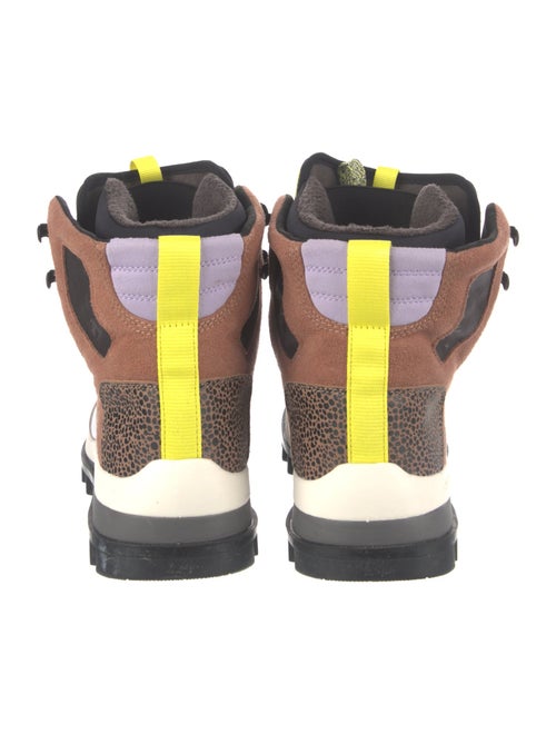 Stella McCartney Colorblock Pattern Hiking Boots