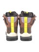 Stella McCartney Colorblock Pattern Hiking Boots