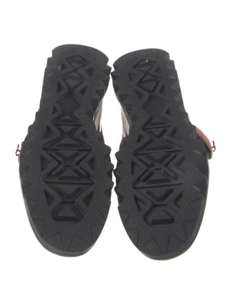 Stella McCartney Colorblock Pattern Hiking Boots