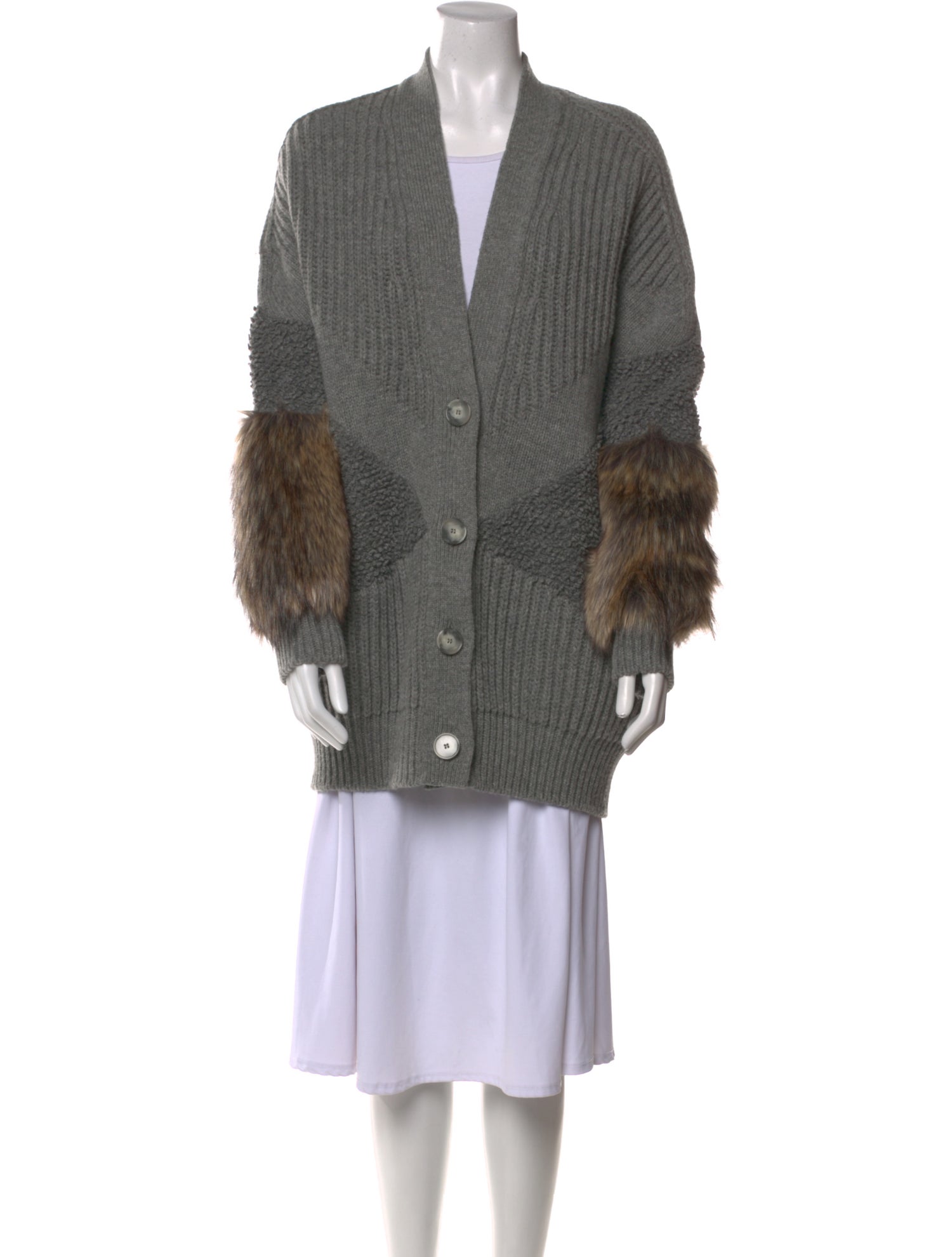 Stella McCartney Virgin Wool V-Neck Sweater