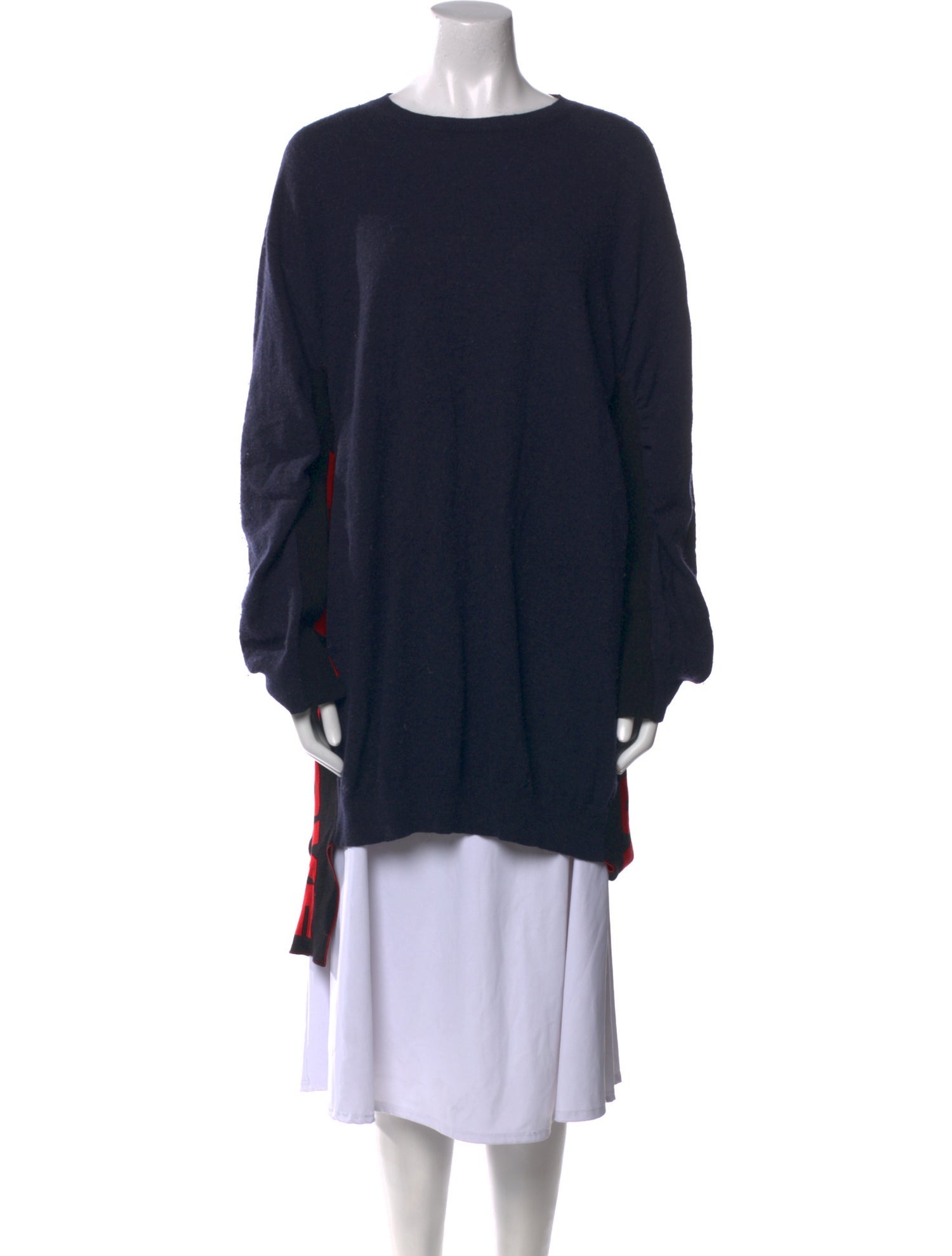 Stella McCartney Virgin Wool Scoop Neck Sweater