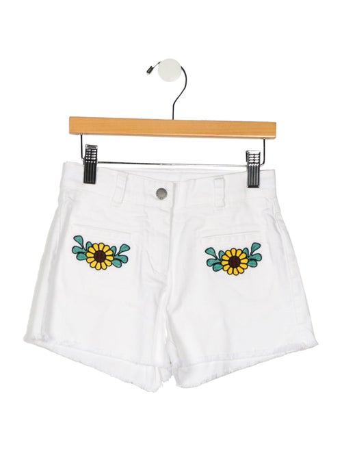 Stella McCartney kid girls white shorts