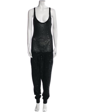 Stella McCartney Scoop Neck Jumpsuit