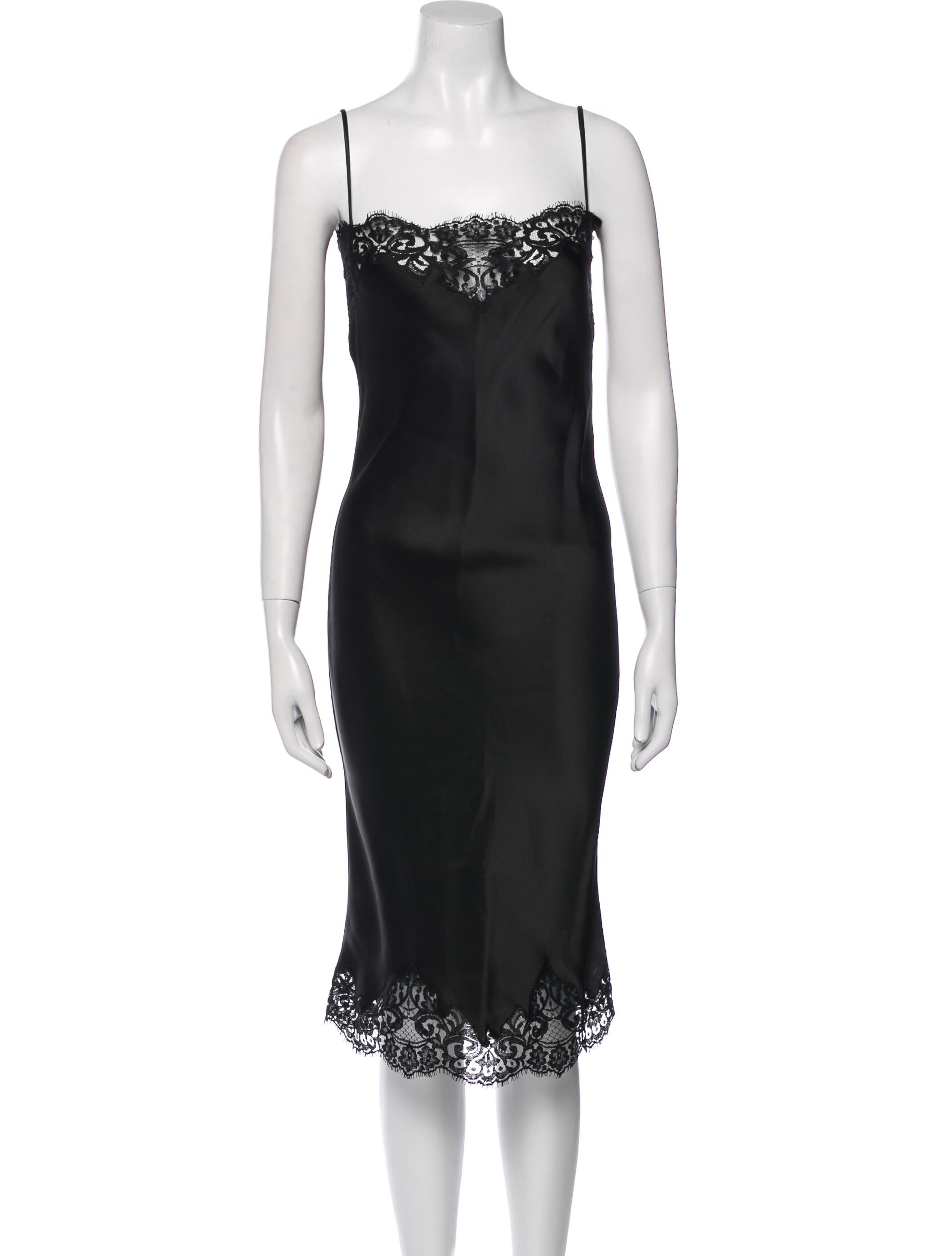 Stella McCartney Square Neckline Midi Length Dress