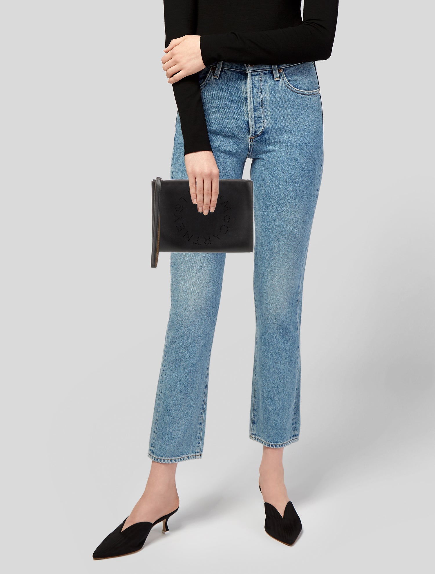 Stella McCartney Vegetarian Leather Clutch