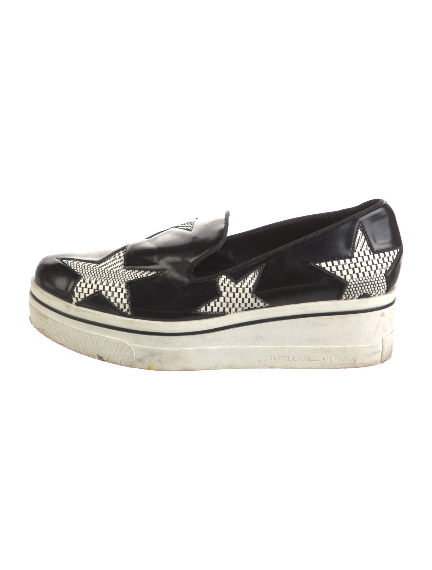 Stella McCartney Vegetarian Leather Printed Mules