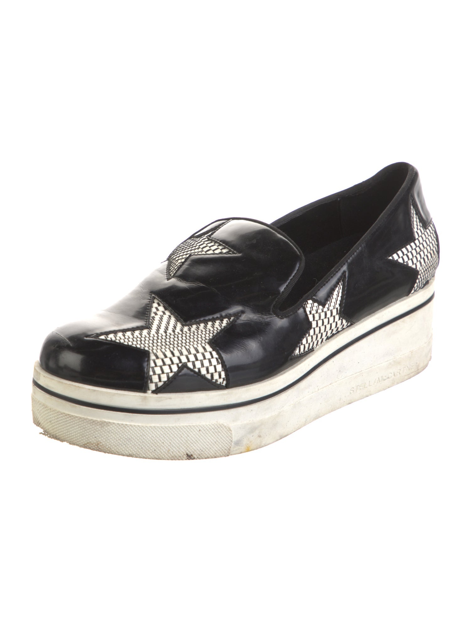 Stella McCartney Vegetarian Leather Printed Mules