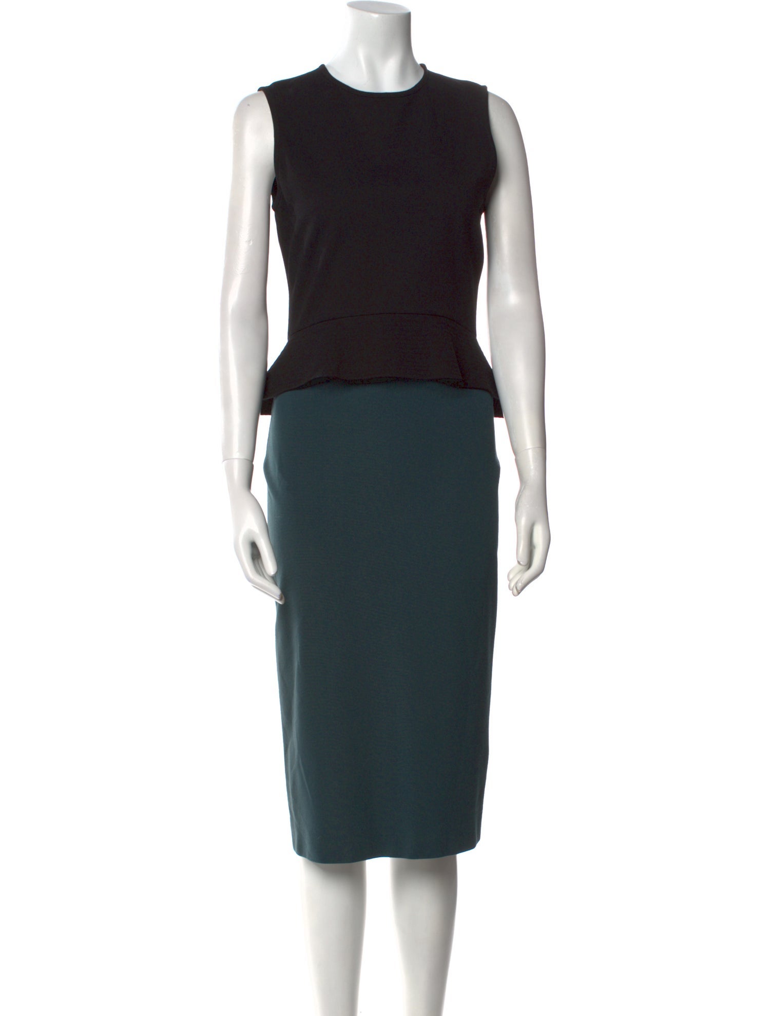 Stella McCartney Crew Neck Midi Length Dress